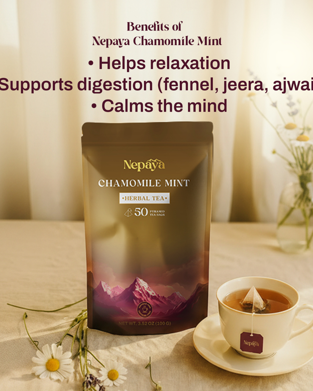 Nepaya Chamomile Mint