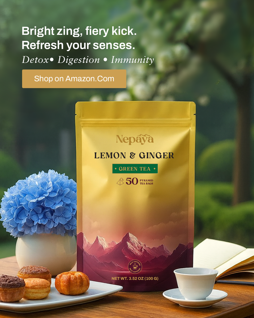 Nepaya Lemon & Ginger