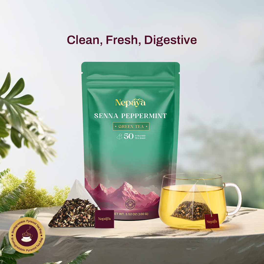 Nepaya Senna Peppermint Green Tea